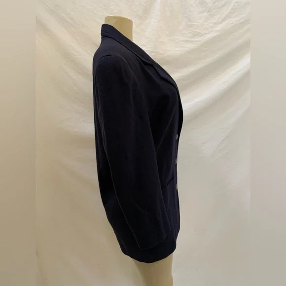 VTG The Limited Size Small Navy Blue Crested Blazer - Picture 2 of 8